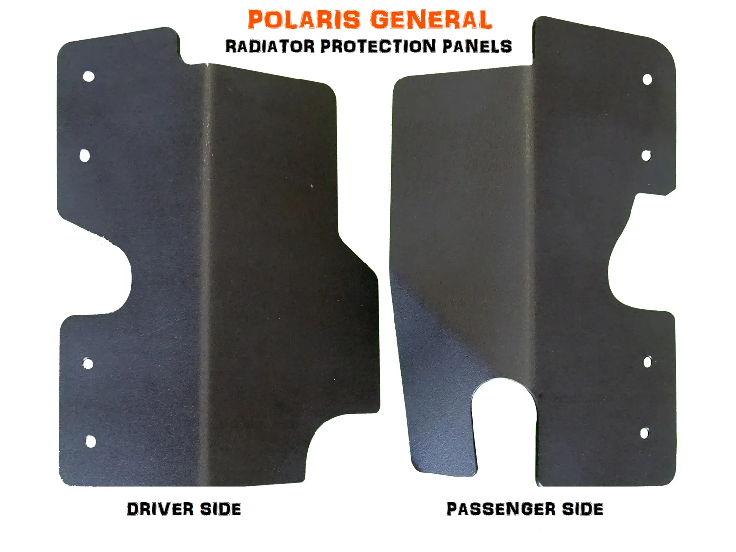 2016-2025 Polaris General 1000 (Non XP) Radiator Guard Panels