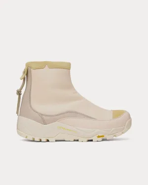 Yeti Shearling White High Top Sneakers
